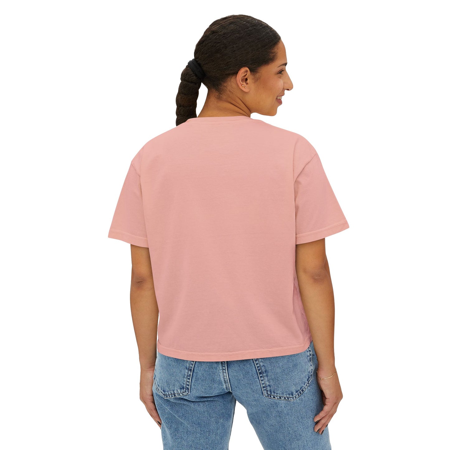 Great Is Thy Faithfulness Floral Boxy Tee