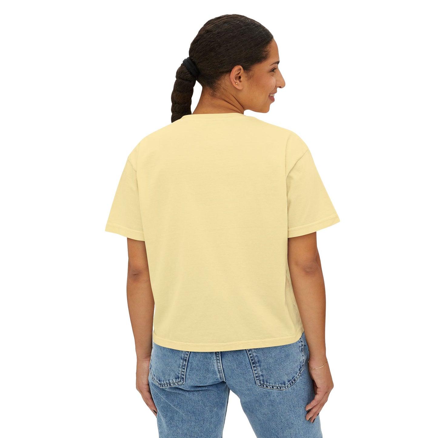 Great Is Thy Faithfulness Floral Boxy Tee