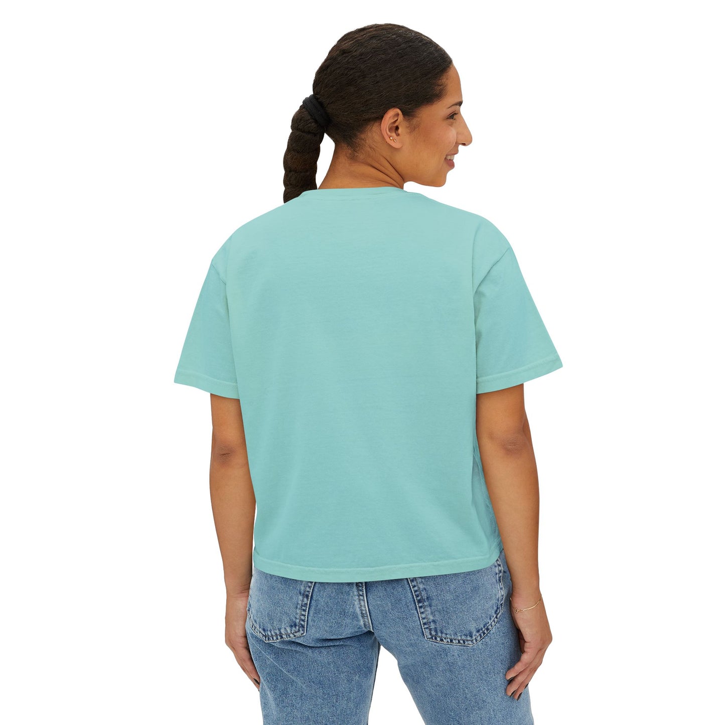 Great Is Thy Faithfulness Floral Boxy Tee