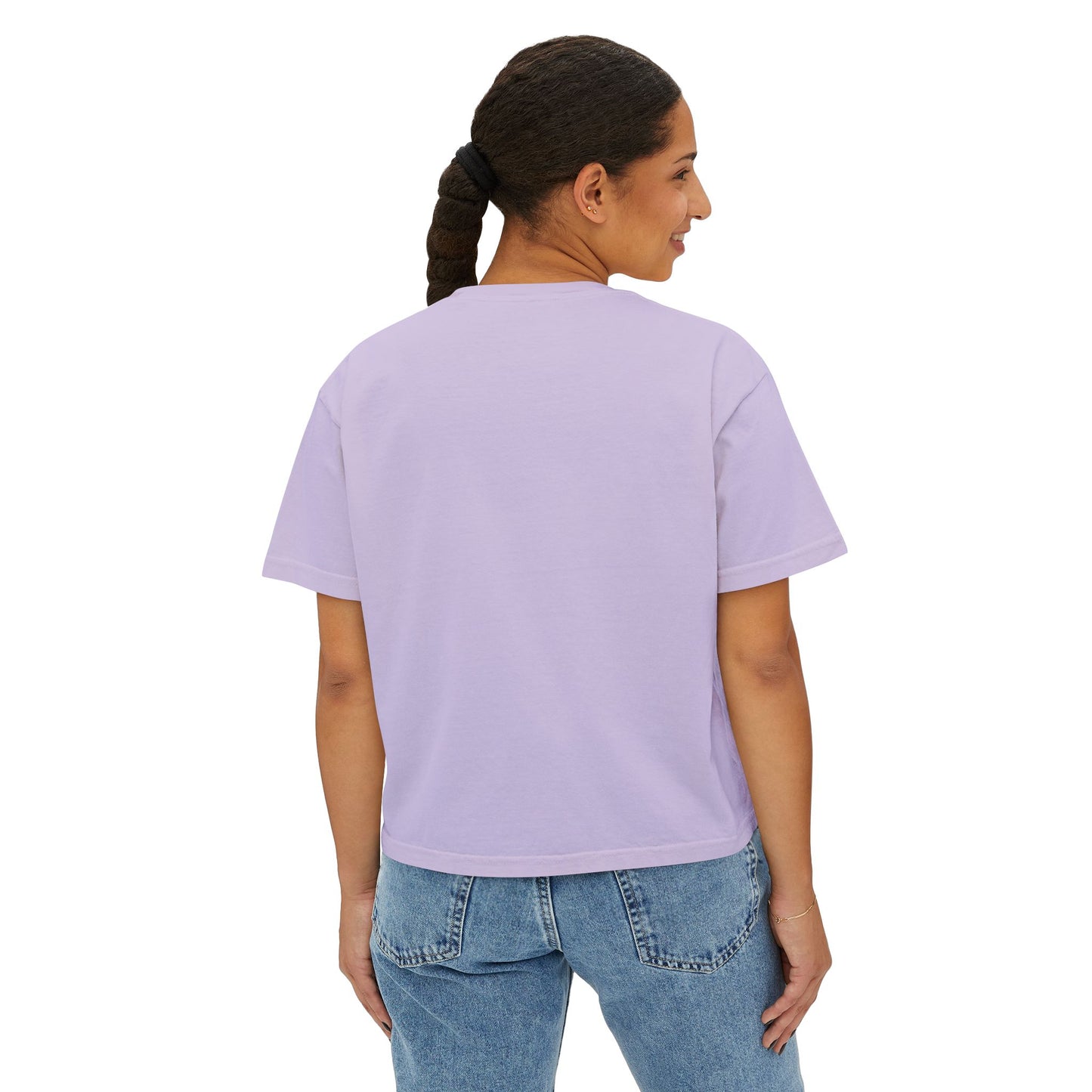 Great Is Thy Faithfulness Floral Boxy Tee