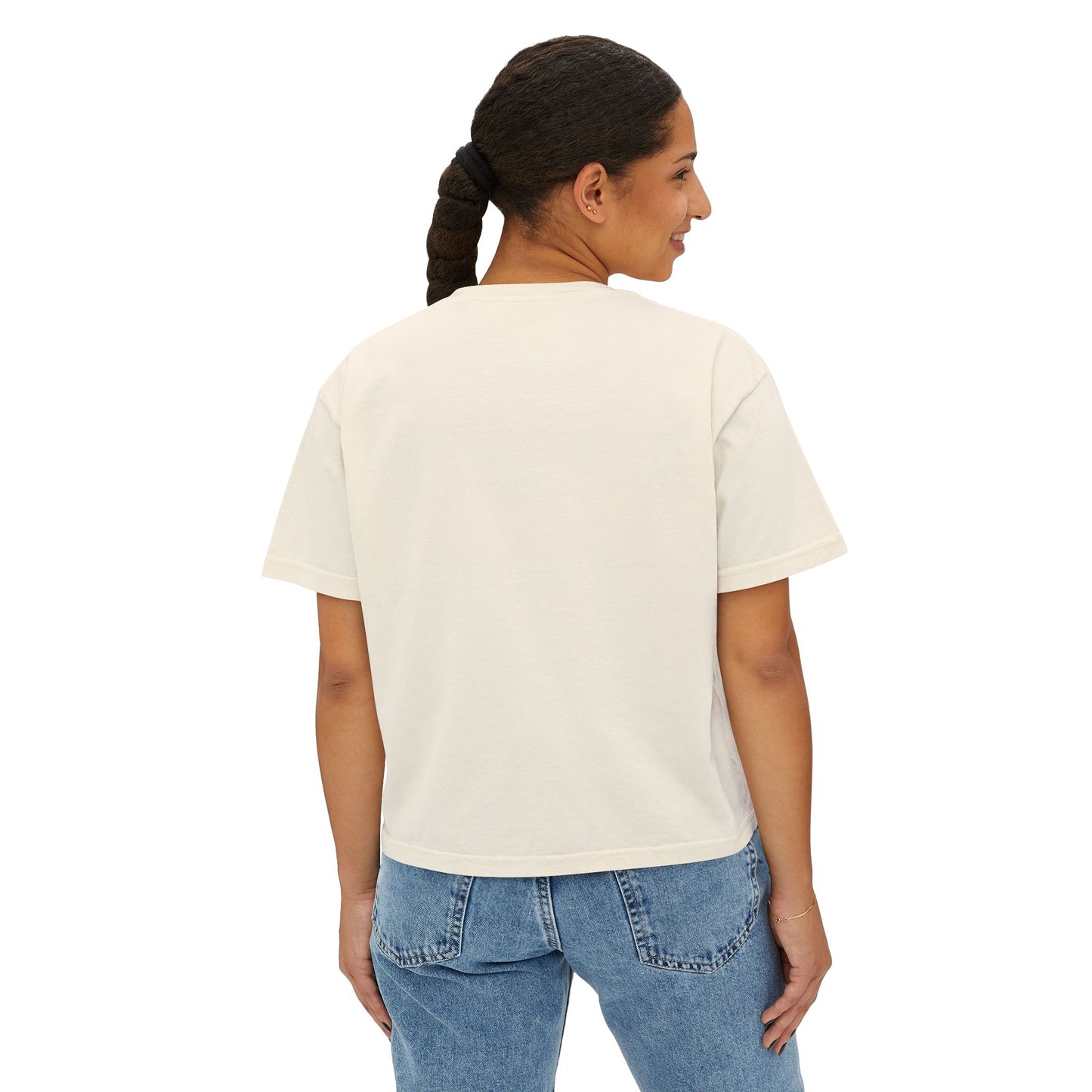 "Raise Them for Heaven" Cropped Women's Boxy Tee