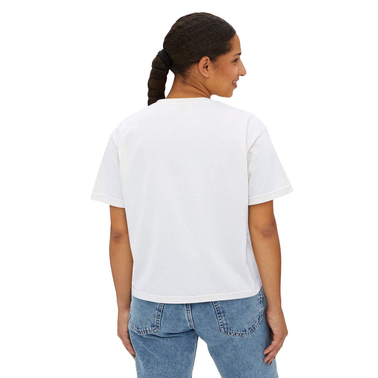 "Raise Them for Heaven" Cropped Women's Boxy Tee