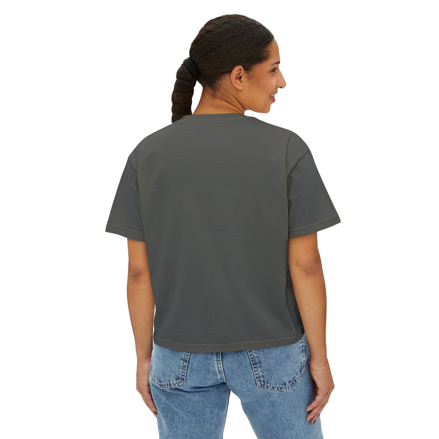 "Raise Them for Heaven" Cropped Women's Boxy Tee