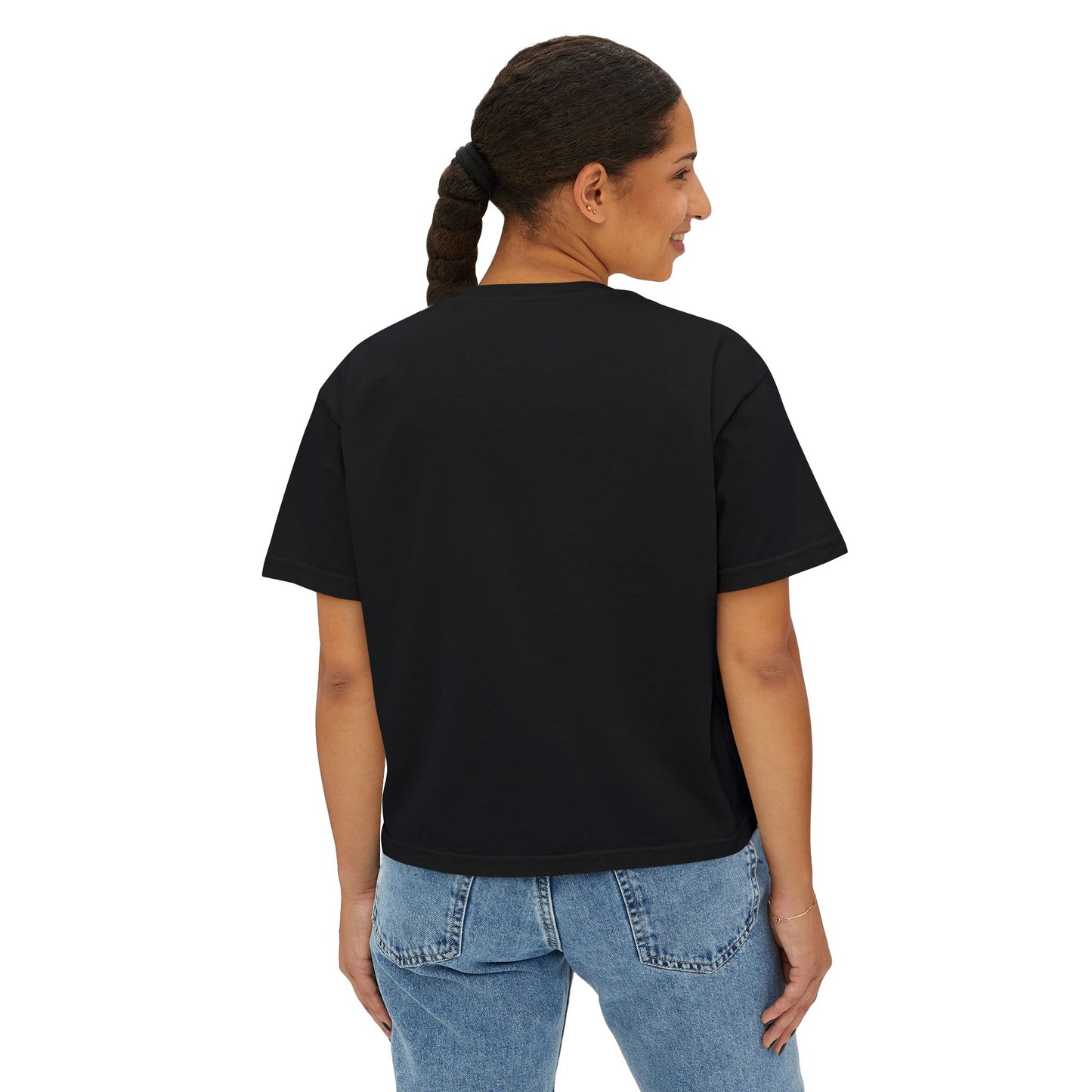 "Raise Them for Heaven" Cropped Women's Boxy Tee
